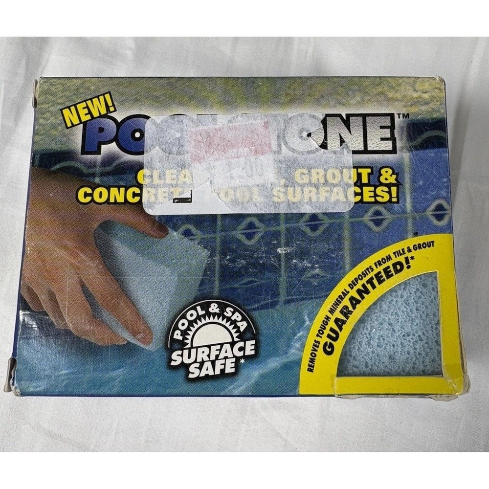 Poolstone Pumice Cleaning Stone Block Tile Grout Rust Mineral Stain Remover